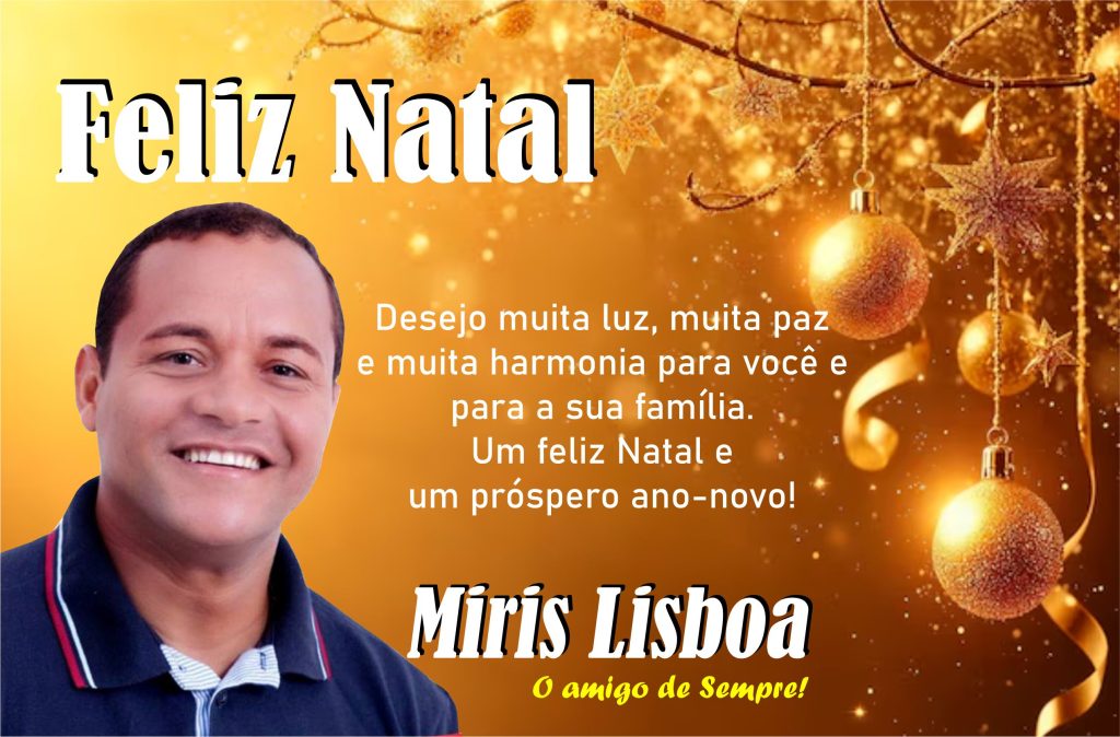 Miris Lisboa – Mensagem de Feliz Natal e um próspero Ano Novo