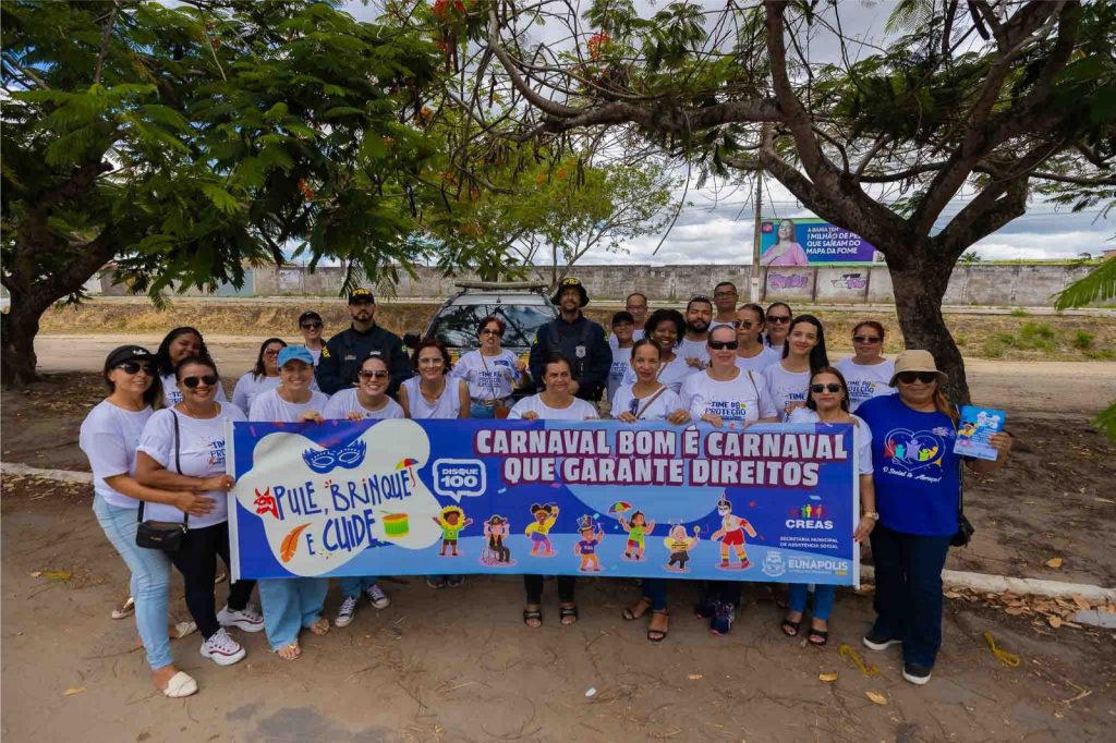 Carnaval Seguro: Eunápolis reforça proteção integral de crianças e adolescentes