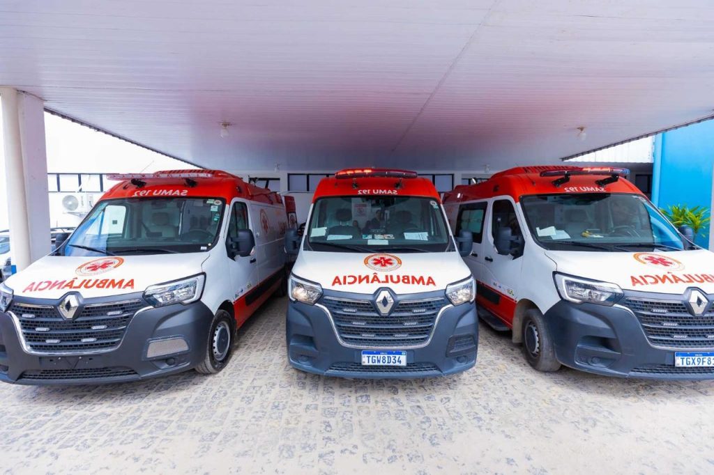 SAMU Eunápolis com frota renovada: ambulâncias novas garantem mais segurança e agilidade no atendimento