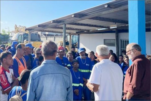 Limpeza! Tudo pronto para a grande força-tarefa!