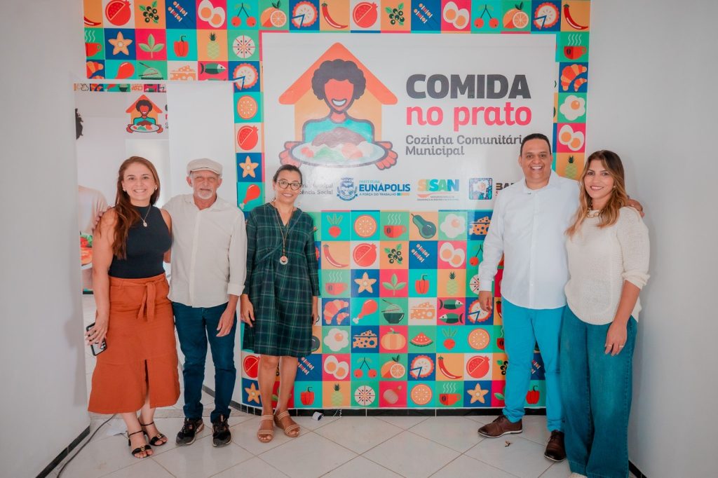 Eunápolis recebe equipe do Bahia Sem Fome nas futuras instalações da Cozinha Comunitária Municipal, na Colônia