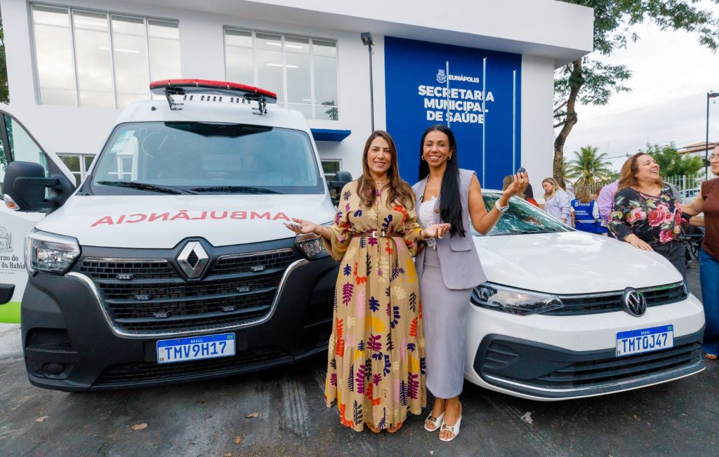 Prefeitura de Eunápolis recebe equipamentos e veículos para fortalecer a rede municipal de saúde