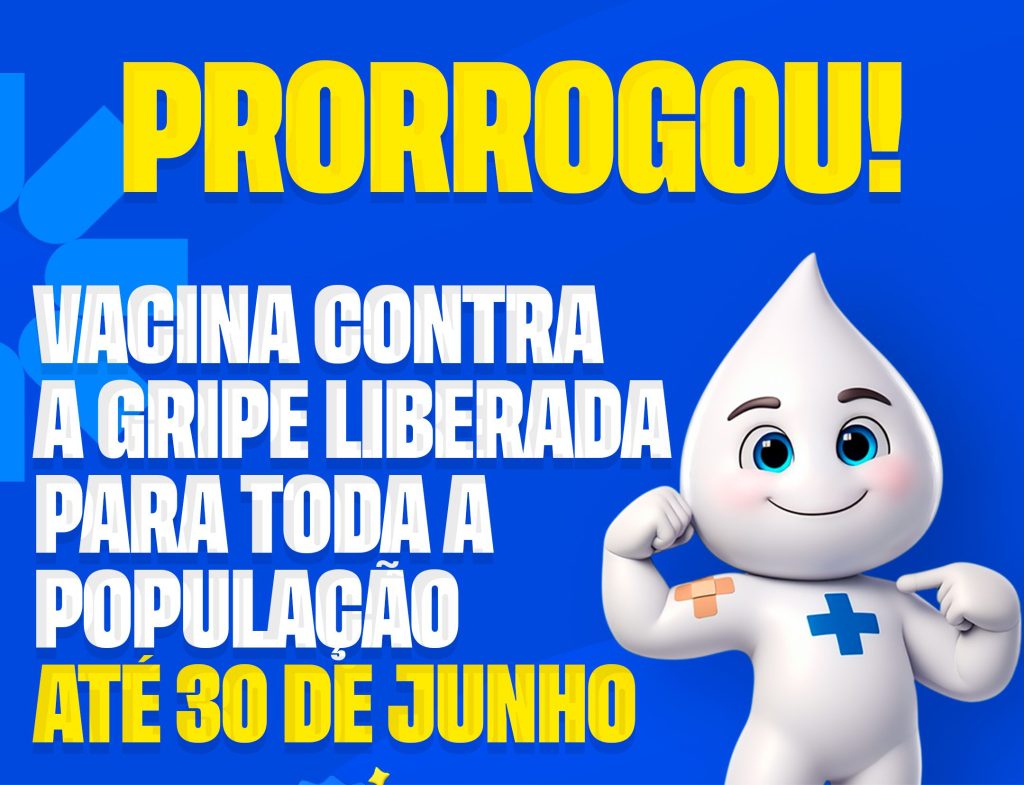 Vacina contra a gripe está liberada para toda a população em Eunápolis até 30 de junho