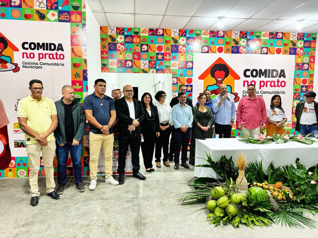 Importante iniciativa! Prefeito Robério Oliveira inaugurou cozinhas comunitárias municipais na quinta-feira