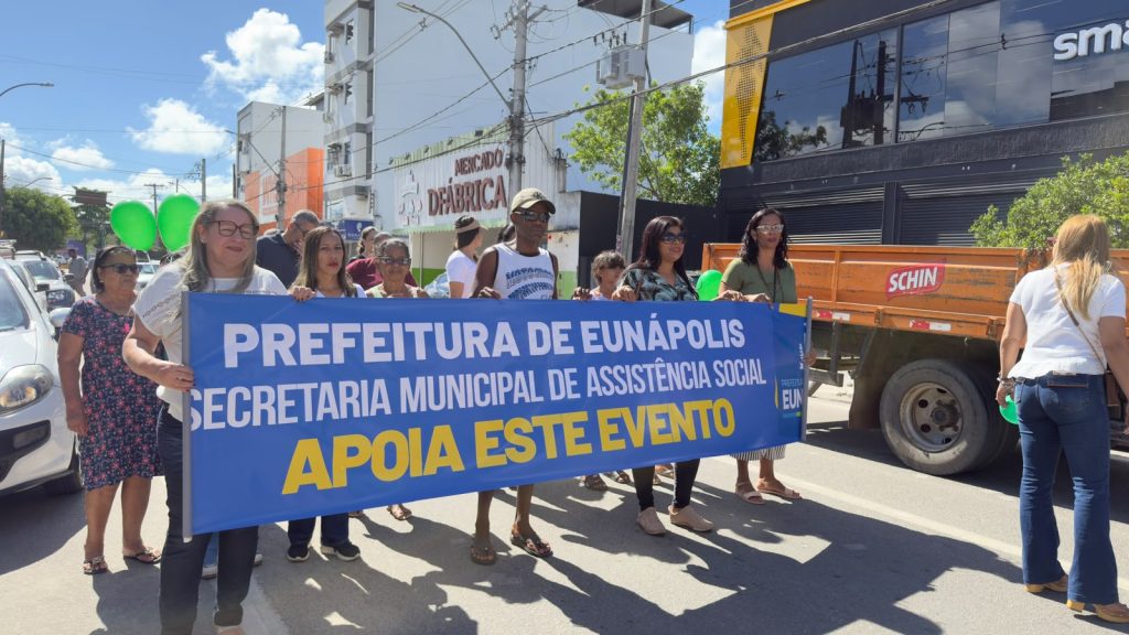 Prefeitura de Eunápolis promove Caminhada do Setembro Verde em defesa da inclusão