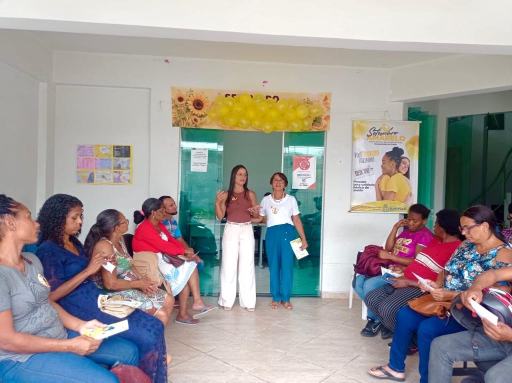 Setembro Amarelo mobiliza unidades de Saúde Mental de Eunápolis