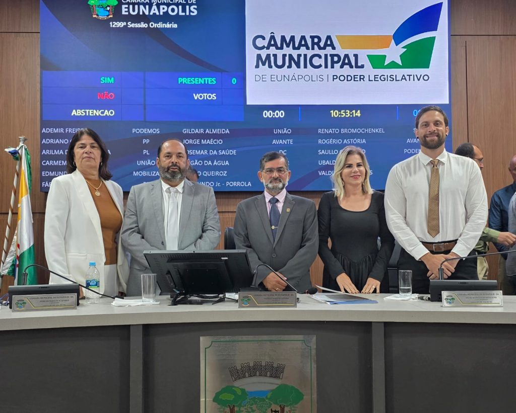A Câmara de Vereadores de Eunapolis antecipou a eleição da nova Mesa Diretora para o biênio 2027/2028.