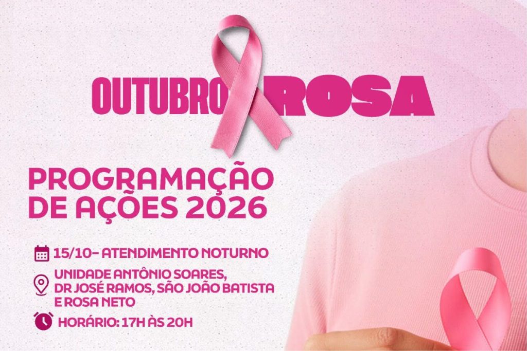 Outubro Rosa: Prefeitura de Eunápolis intensifica ações com atendimentos noturnos e Feira da Saúde; confira programação